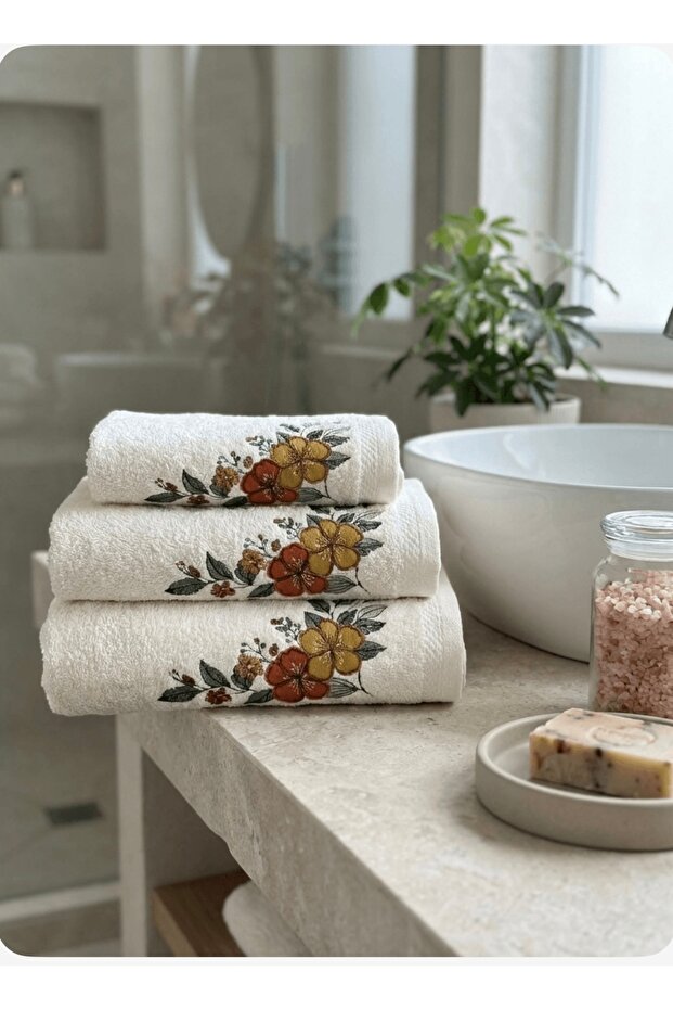 pastoral 3lü havlu seti - 1