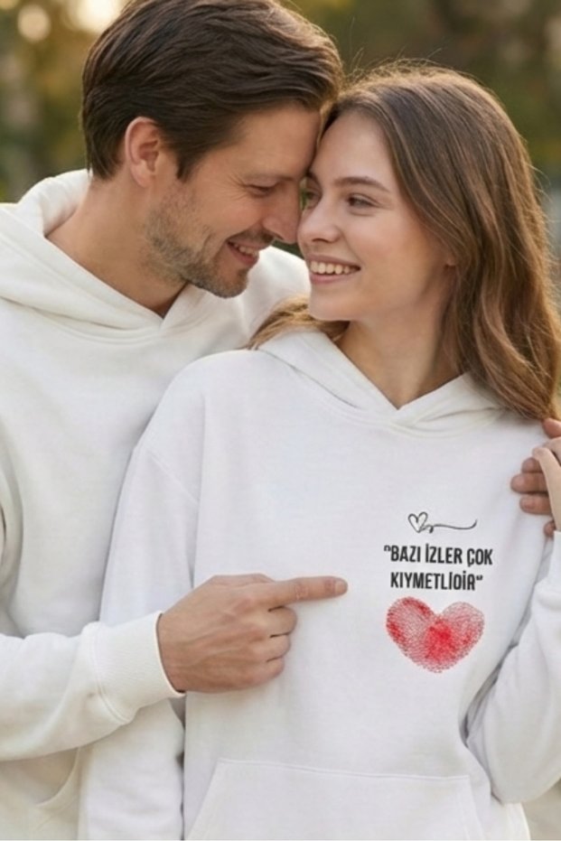 Women/Men Unisex'Valentine's Day' Special Printed 100% Cotton Sweatshirt