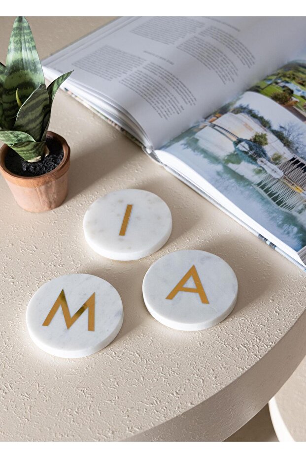 حامل أكواب رخامي E - 4