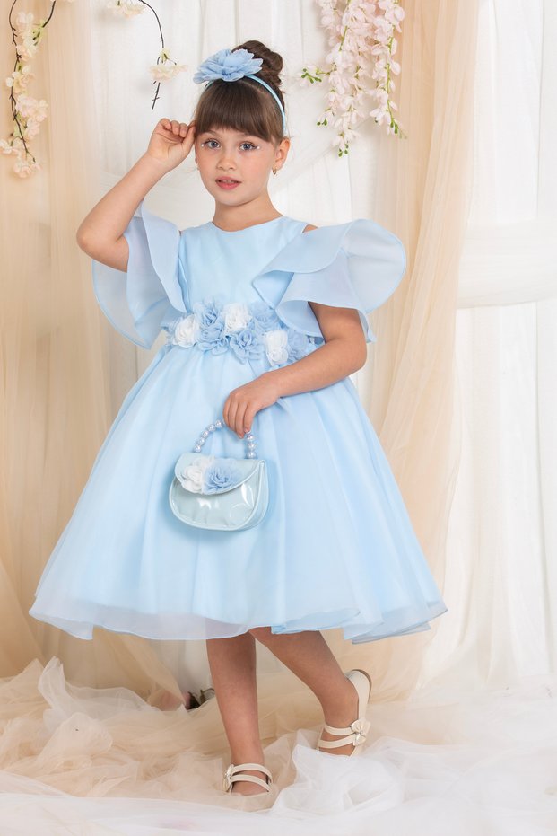 GIRL EVENING DRESS