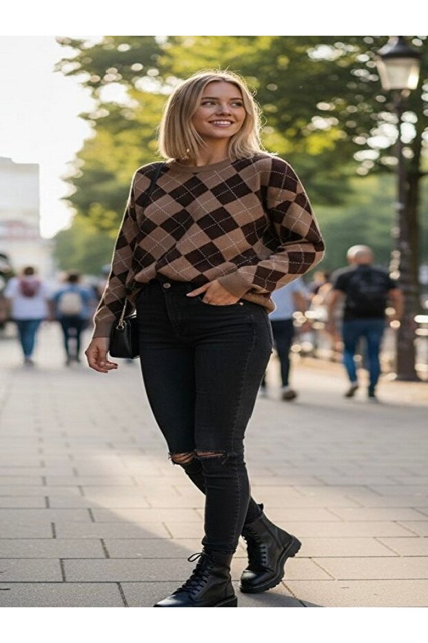BAKLAVA PATTERNED SWEATER