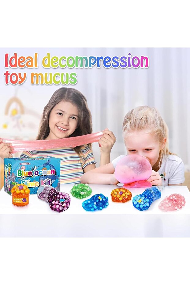 مجموعة سلايم مكعبات الجيلي - 7