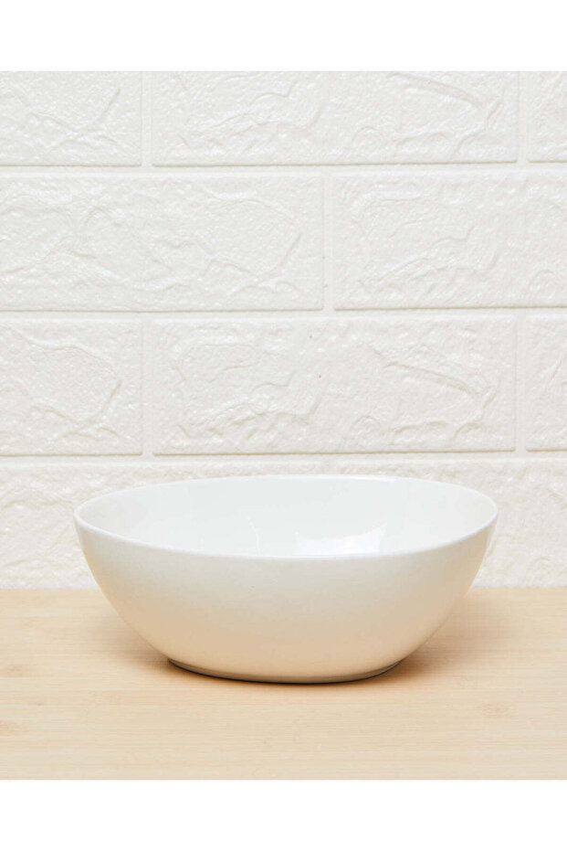 White Serving Bowl