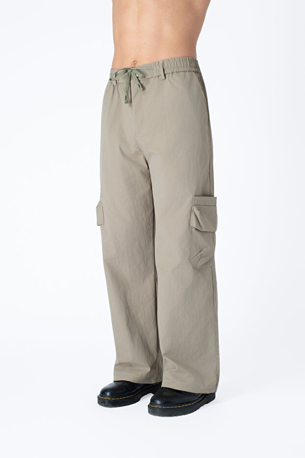 Wide Cargo Pants - 1