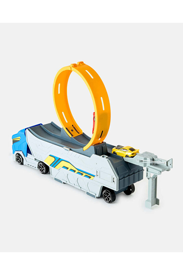 مجموعة ألعاب سيارات متنوعة مزودة بحاويات قذف - 4