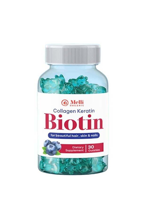 Collagen Keratin Biotin for Beautiful Hair, Skin & Nails 60 Gummies
