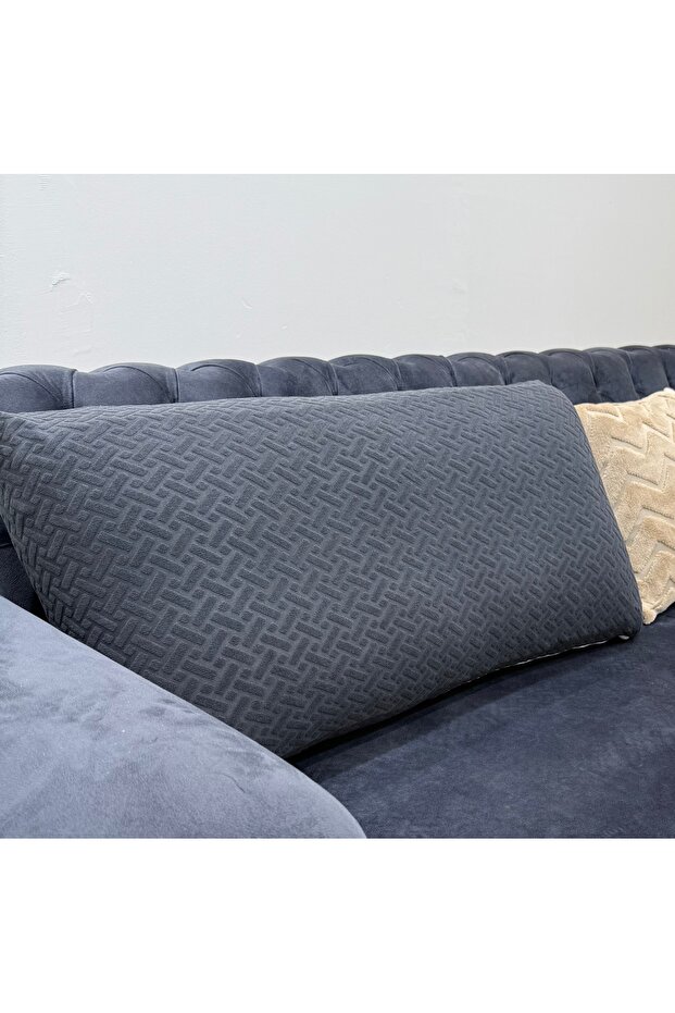 Throw Pillow Cover Back Cushion Cover Stretchable Fabric– 45 X 45cm -43 X 43cm – 45X90Cm Size Options Available
