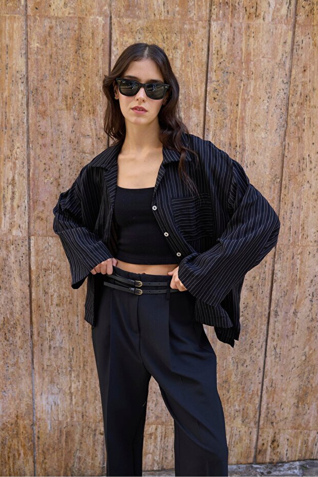 Oversize Gömlek - 4