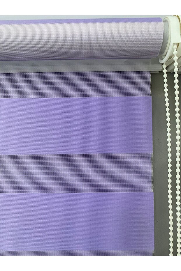 mor bambu zebra perde - 3