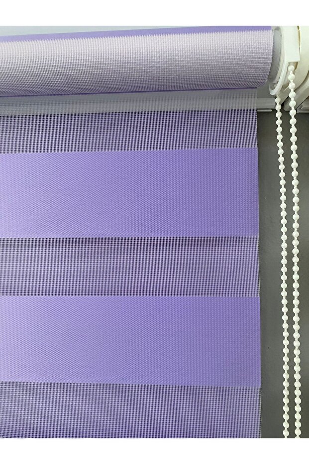 mor bambu zebra perde - 4