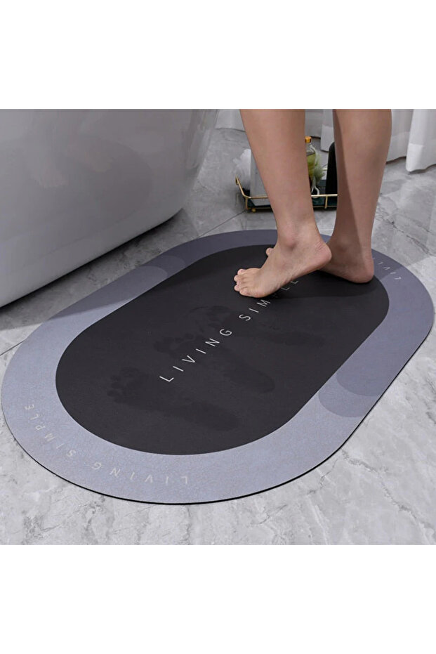 Super absorbent, quick-drying bath mat - 1