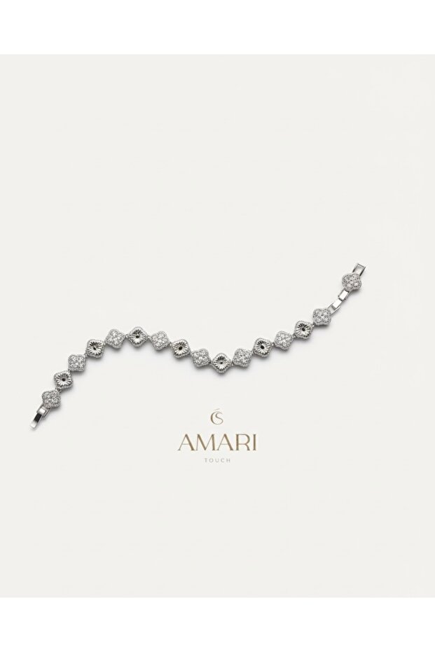 Clover Model Stone Bracelet