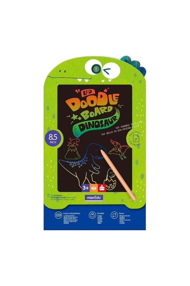 تابلت الرسم بشاشة LCD - ديناصور - 1