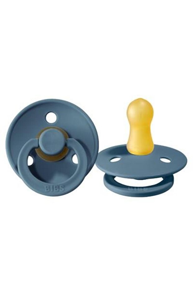 Rubber Pacifier 0-6 Months Petrol