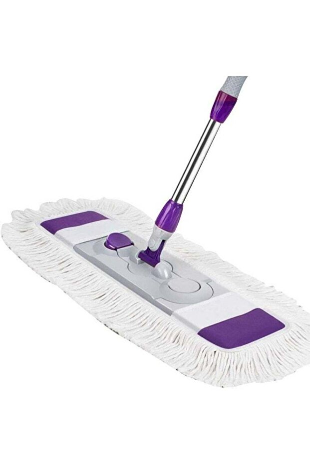 Flat Mop for Home Tile Floor – 45cm Wide Head
