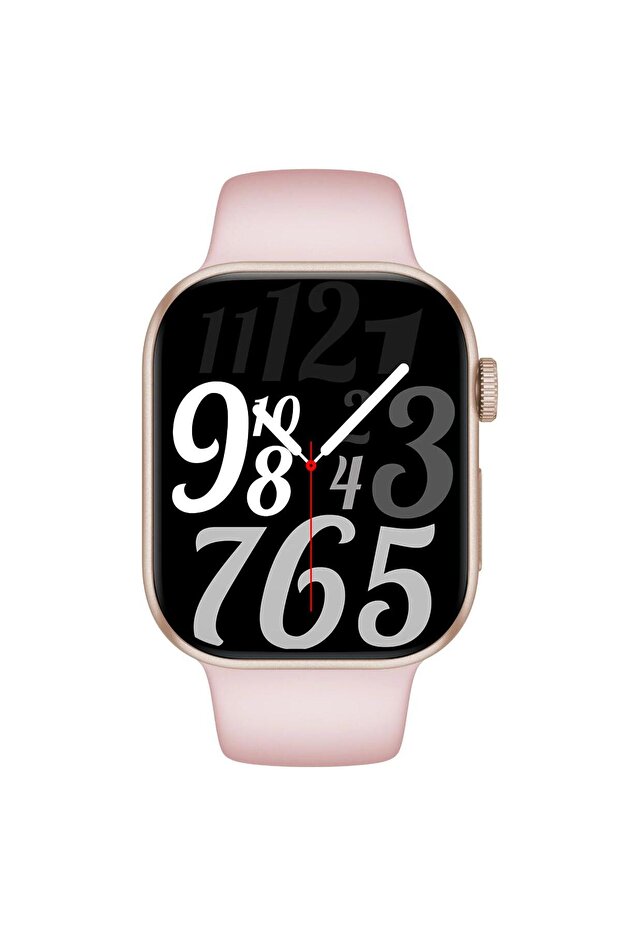 Jet Black Magnifico Pro Smart Watch – 2.0" AMOLED, Health & Activity Tracker