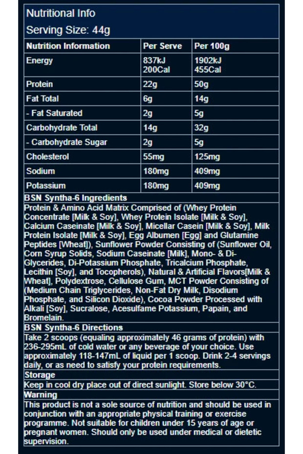 Syntha-6 Whey Isolate Protein 4,56 Kg / 97 Servis - 3