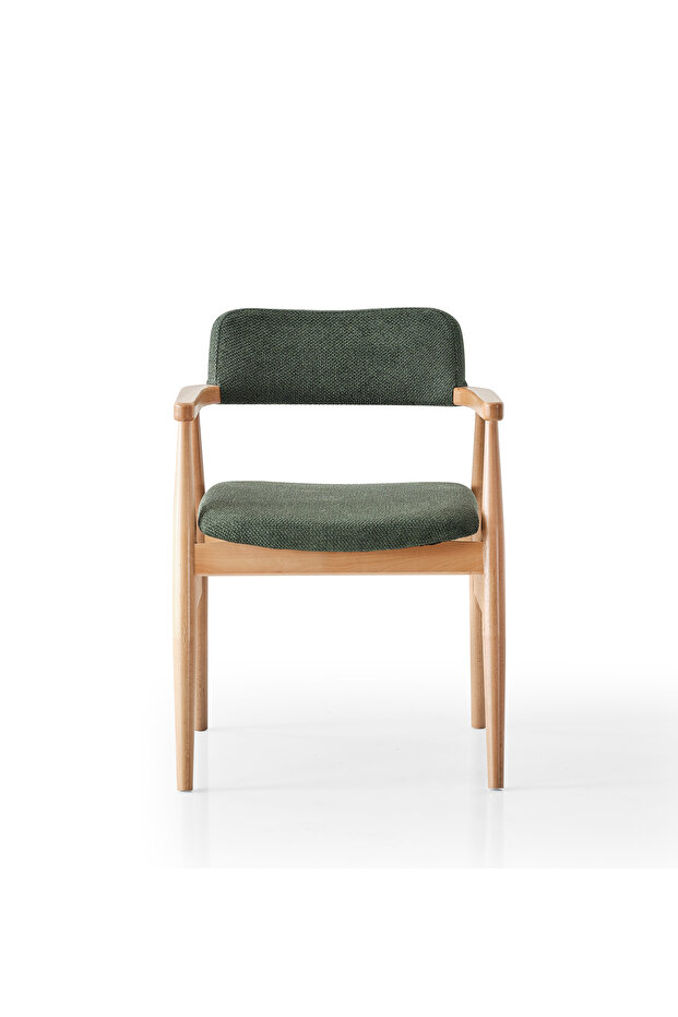 Retro Lüks Ahşap Sandalye (4 ADET) - 3