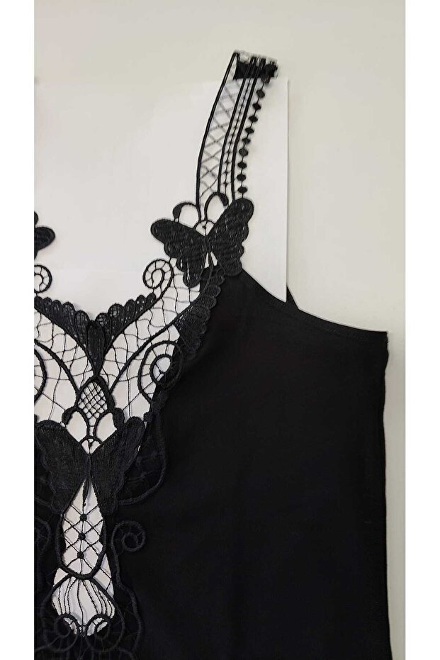 Kadın dantelli atlet - 4