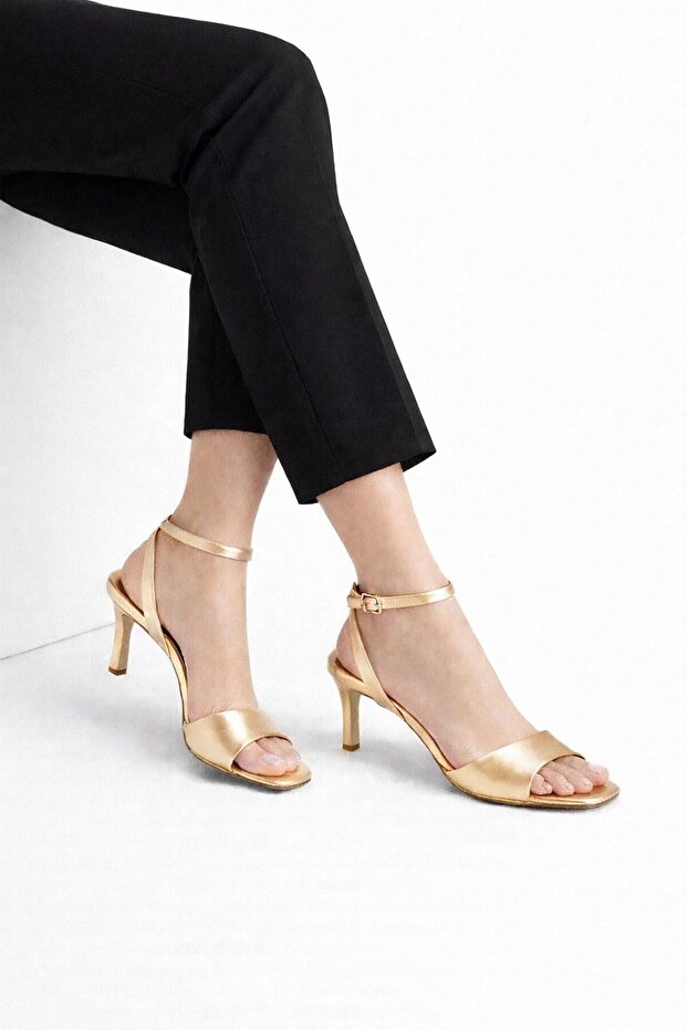Women's Heeled Shoes Ankle-Tie Evening Sandals