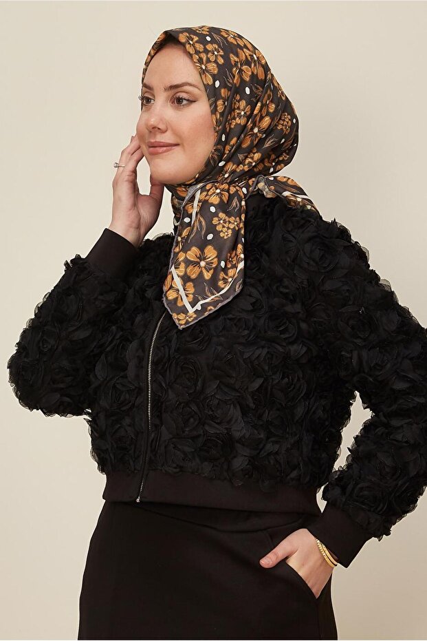 وشاح بنمط الزهور الطبيعية 8559