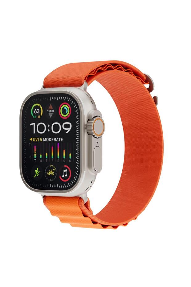 Ultra Lumina AMOLED Smart Watch 2.2” Display, Double Tap, Health Tracking