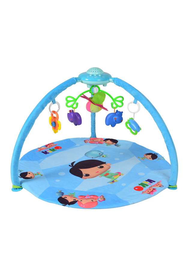 BABY PROJECTOR PLAYMATE WITH TOYES-Blue