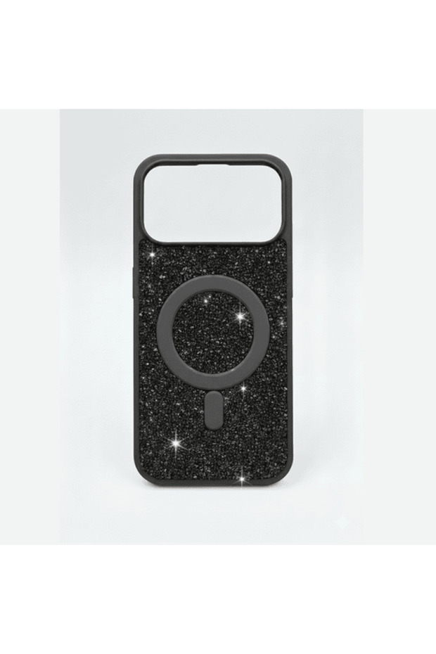 ISAFE BLING MAGSAFE HARD COVER IPHONE 17 PRO MAX BLACK
