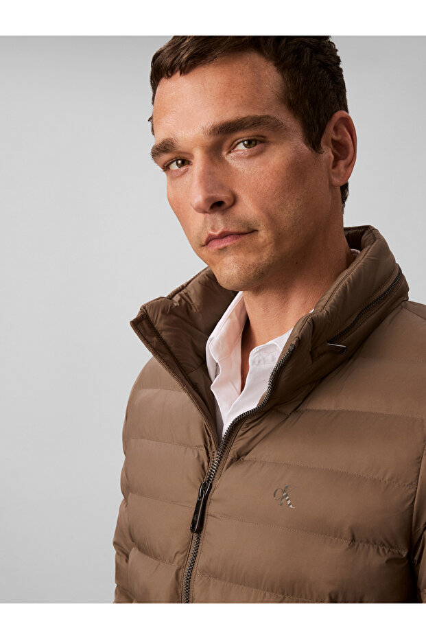 Lightweight Nylon Puffer Jacket - 4