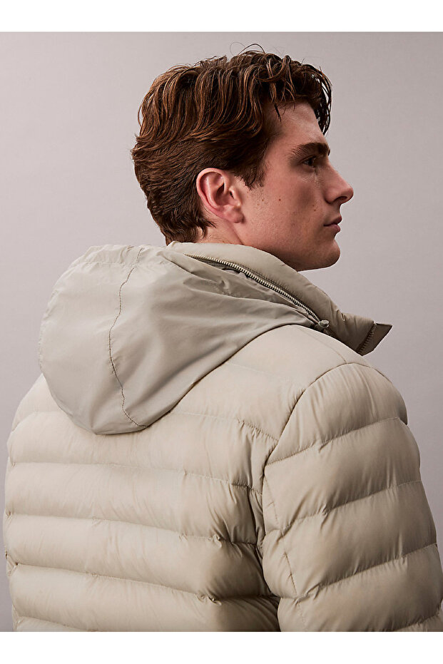 Lightweight Nylon Puffer Jacket - 3