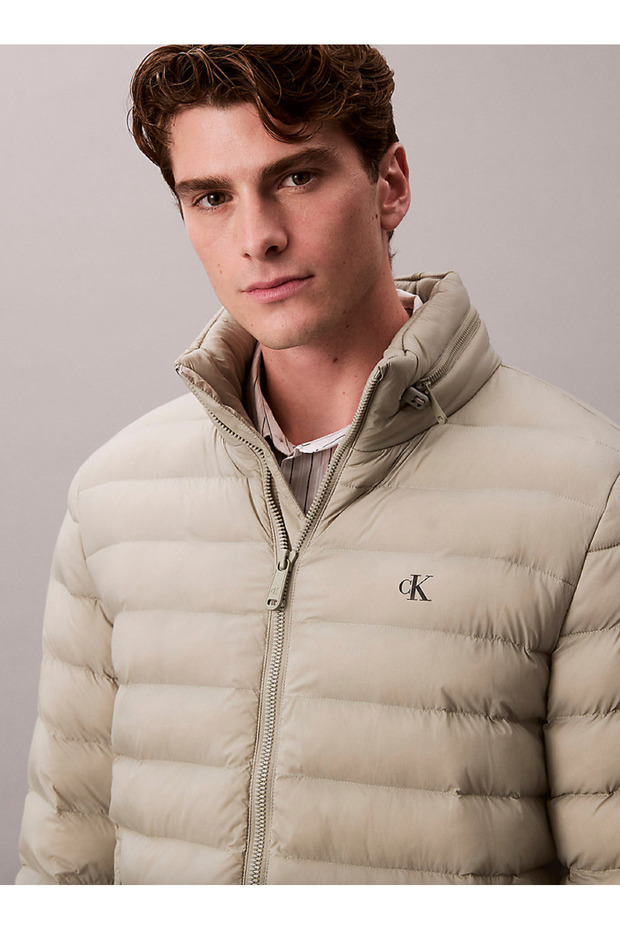 Lightweight Nylon Puffer Jacket - 2