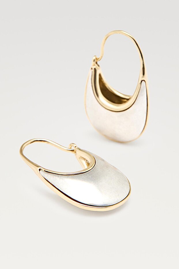 Taş halka küpe - 4