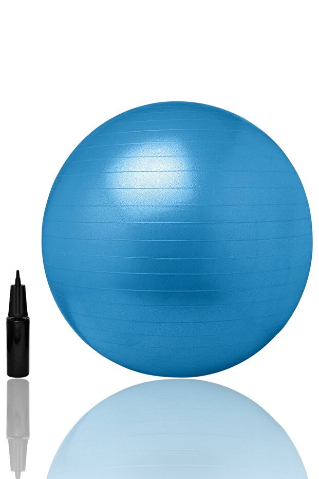 Pilates Ball 65 cm Pilates Ball Inflation Pump 8 Color Options