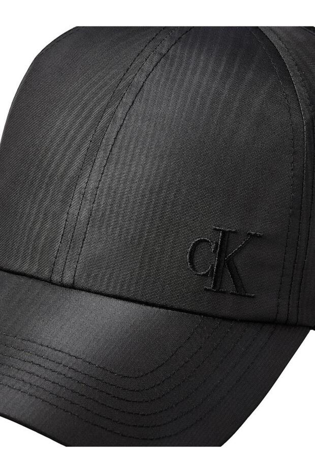 MONOGRAM EMBROIDERY MOIRE CAP - 3