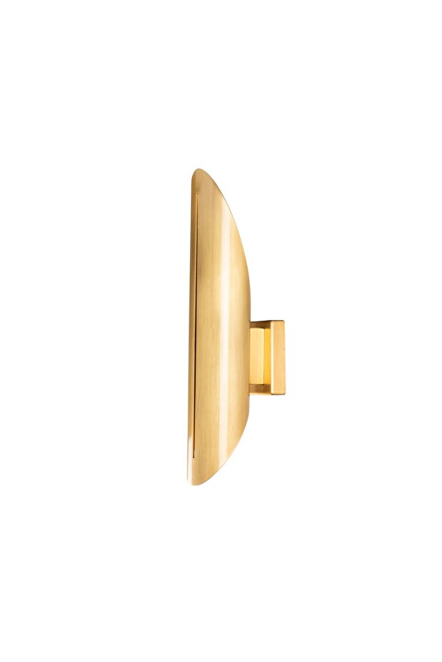 Shiny Gold Metal Body Sconce Modern Lighting for Reading and Relaxing