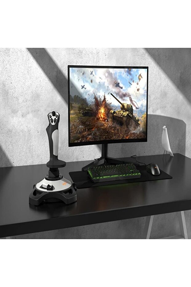 2113 برو - عصا تحكم طيران USB للكمبيوتر الشخصي - 3