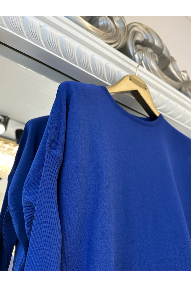 5879 Triko Tunik - Sax - 8