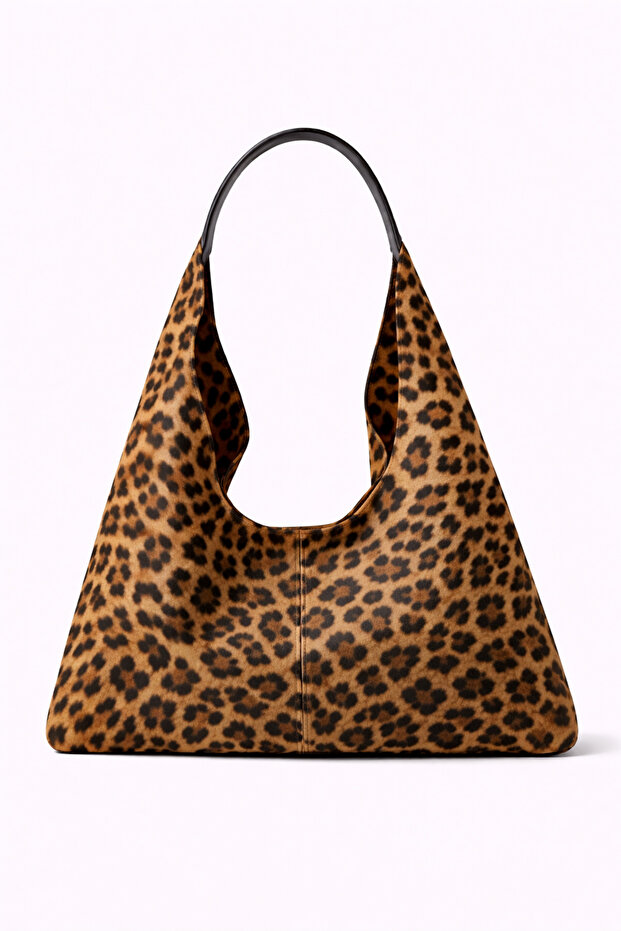 Leopard Aura Hobo Çanta - 2