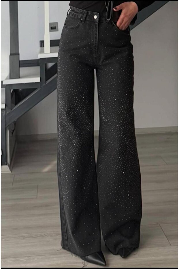 taşlı jean - 2