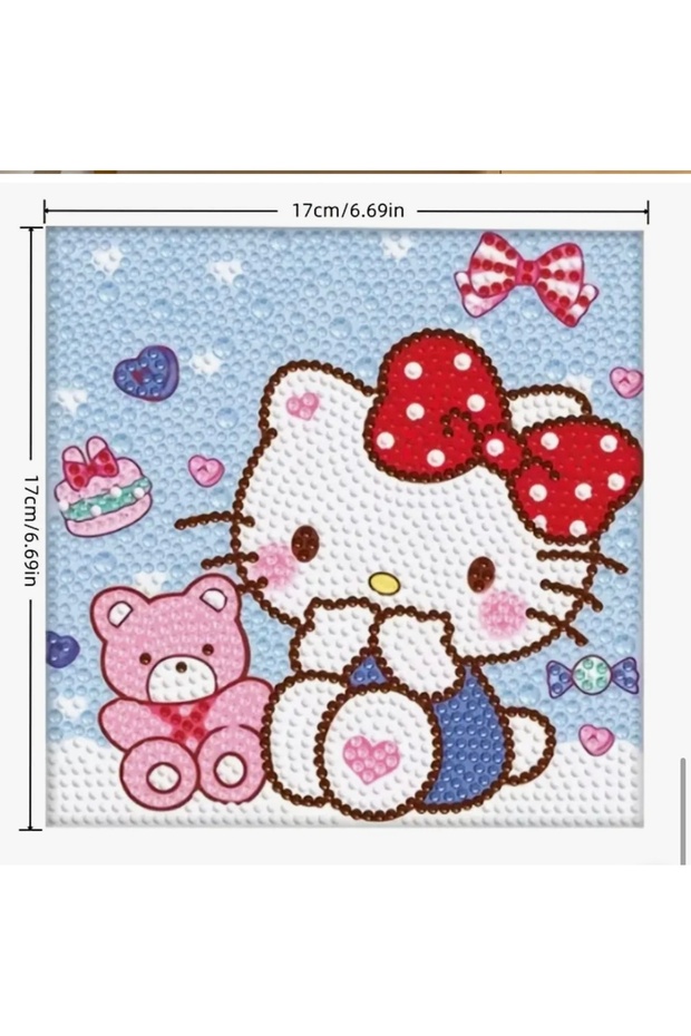 Hello Kitty Elmas Boyama Seti - 2