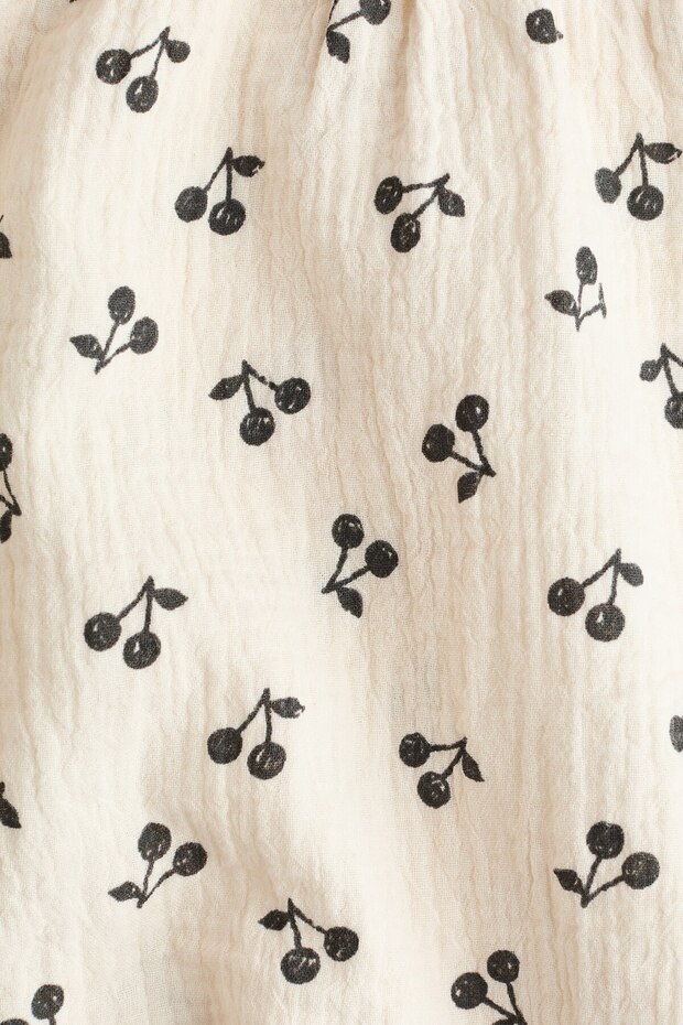 2 Parçalı Baskılı Muslin Set - 3