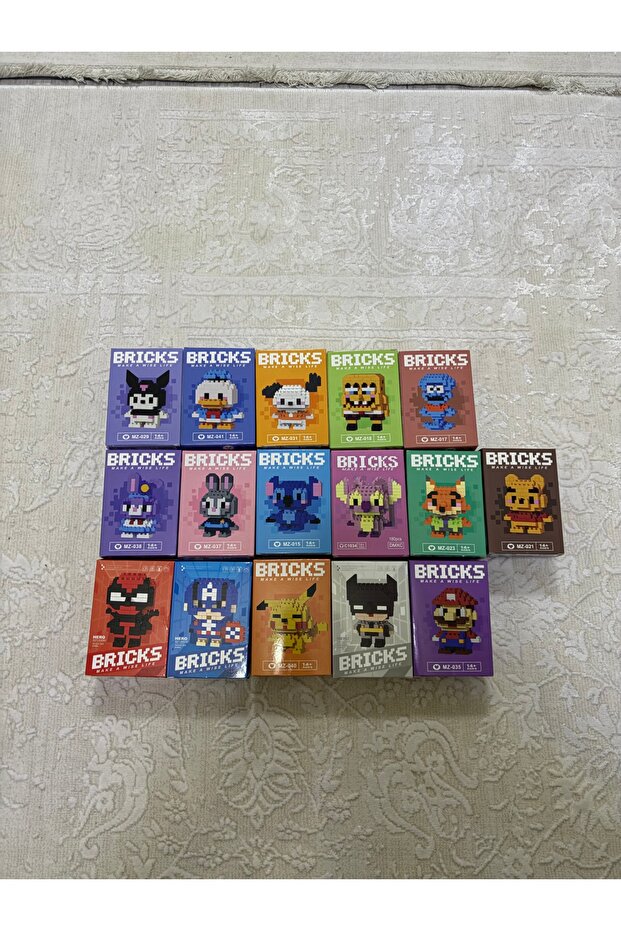 Bricks Lego Yapı Taşları Puzzle - 1