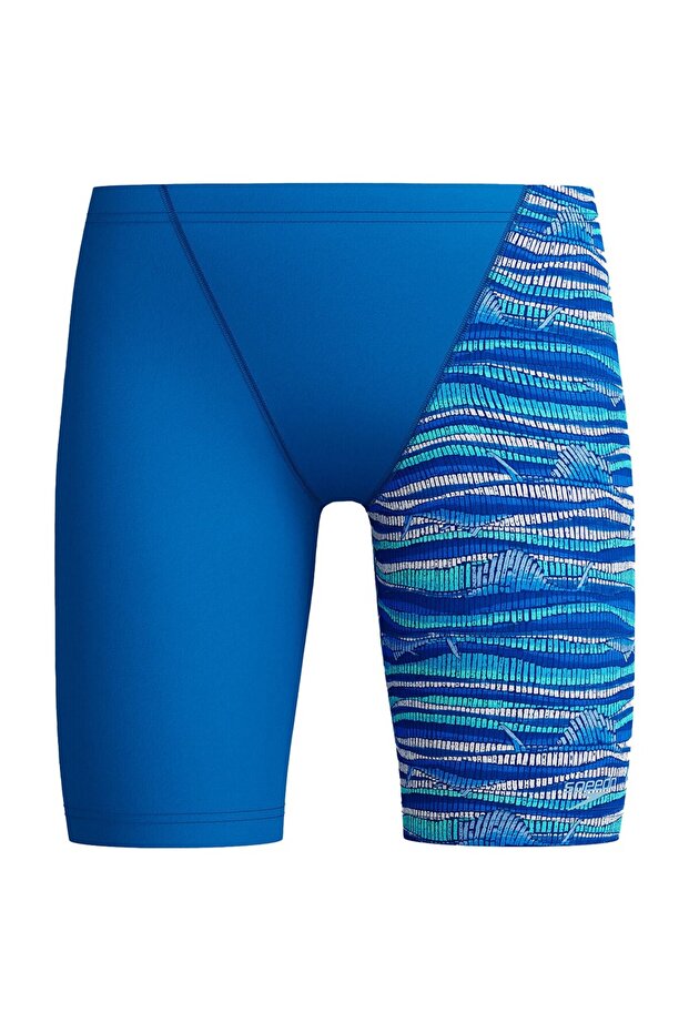 Children's Blue Alv Leg V Cut Jam Jm Swimsuit 8-00316118661