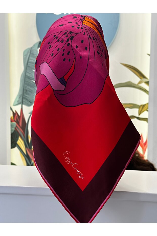 Tivil İpek Eşarp - 1