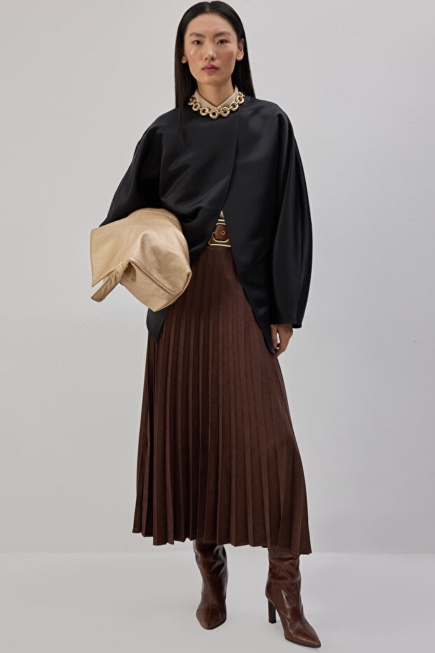 PİLİSELİ SÜET ETEK - 3