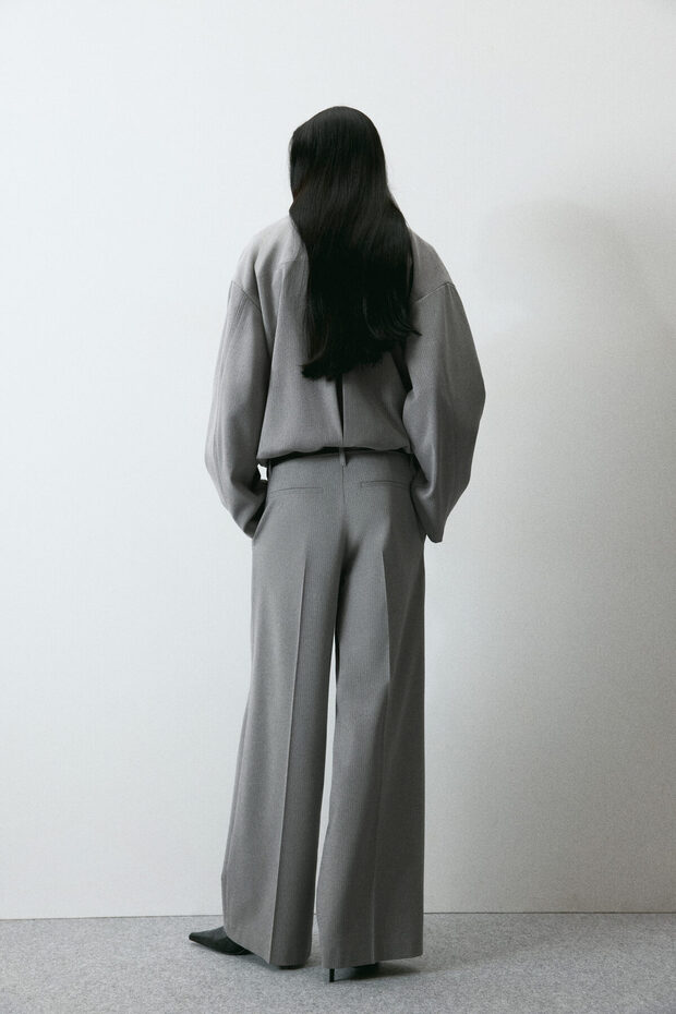 Geniş Şık Pantolon - 5