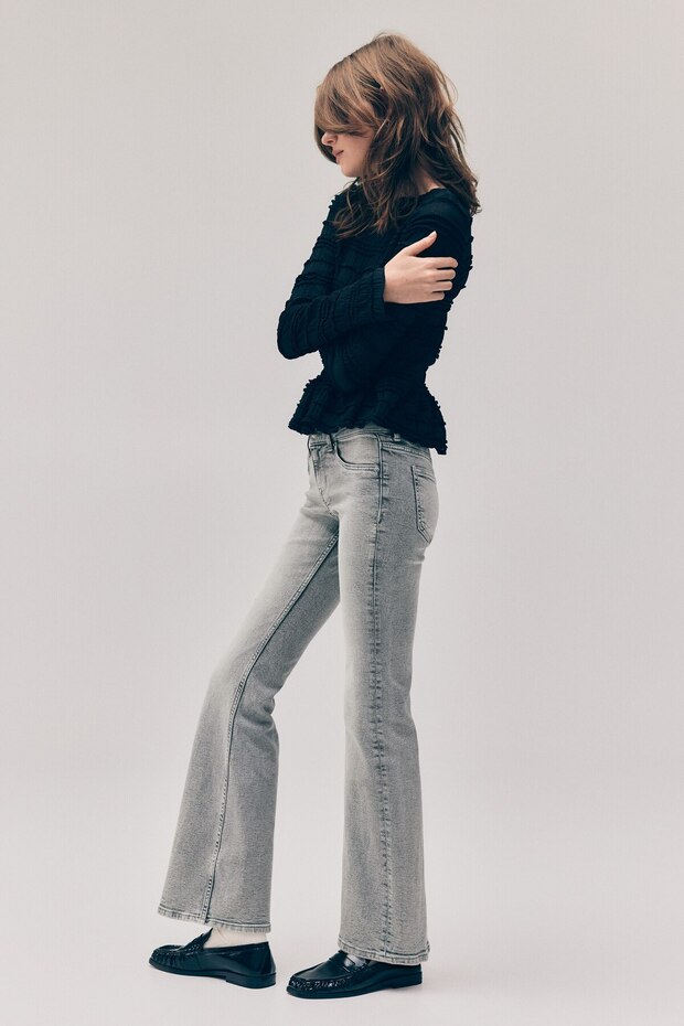 Flared Low Jeans - 5