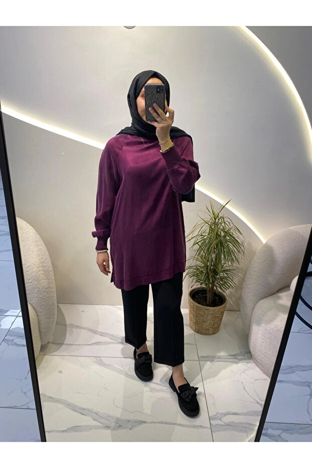 DÜZ CUPRA TUNİK - 1