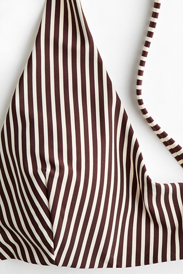 Dolgulu Üçgen Bikini Üstü - 6