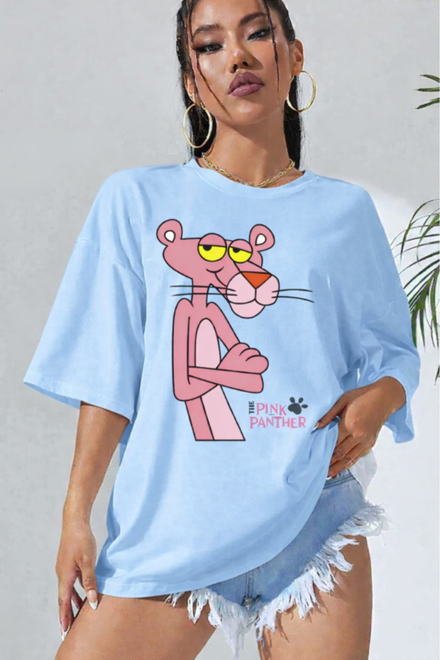 Pink Panther Printed Unisex T-Shirt